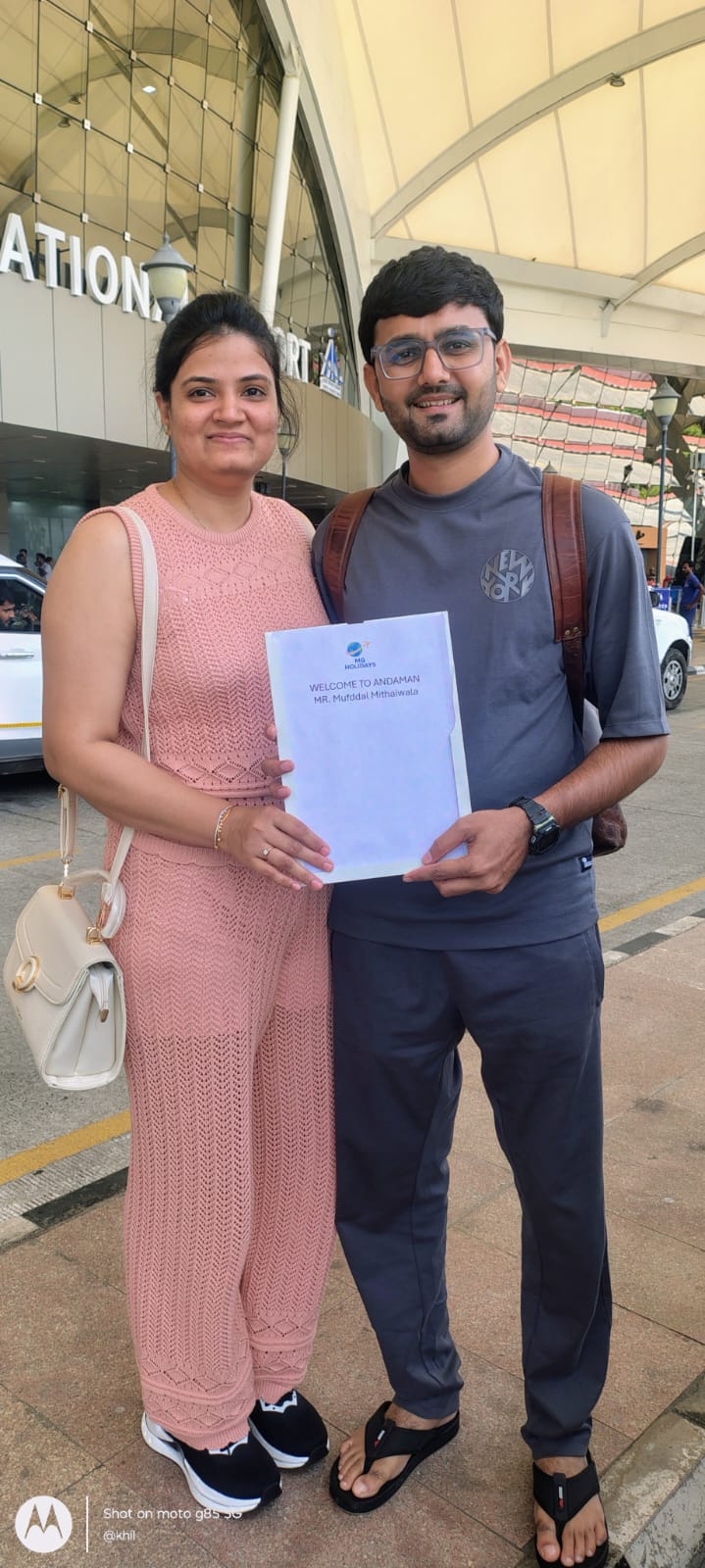 Mr. Mufaddal Mithaiwala — Welcomed with our airport pick-up service
